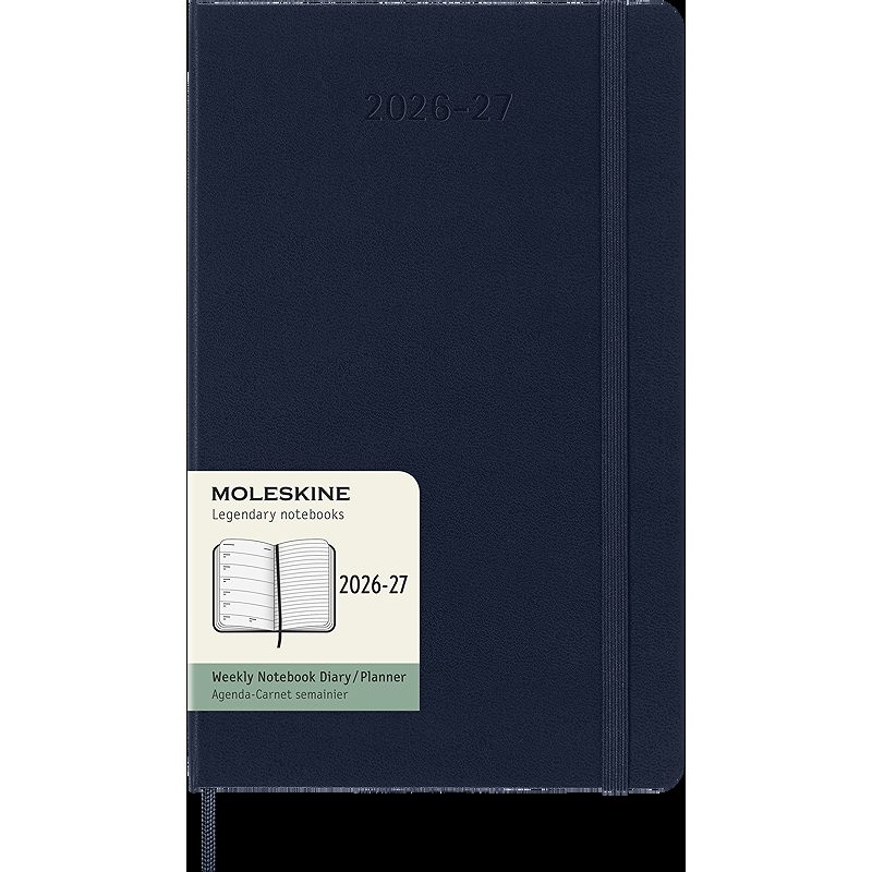 Classic Hard 18M 26/27 Week Note Large Sapphire Blue