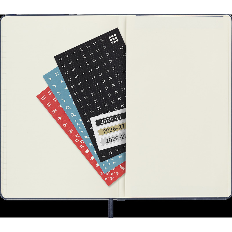Classic Hard 18M 26/27 Week Note Large Sapphire Blue - Billede 3