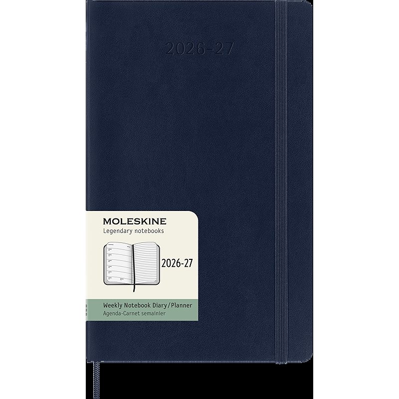 Classic Soft 18M 26/27 Week Note Large Sapphire Blue
