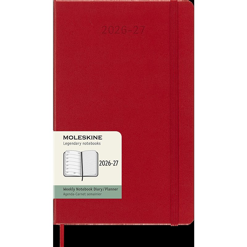 Classic Hard 18M 26/27 Week Note Large Rød