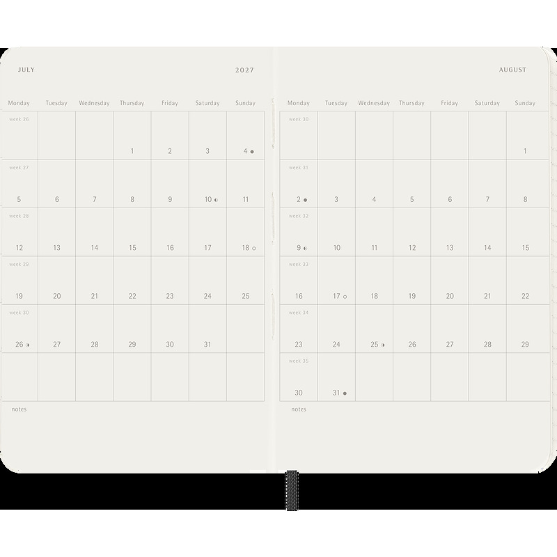 Classic Soft 12M MonthNote Pocket Sort 2027 - Billede 4