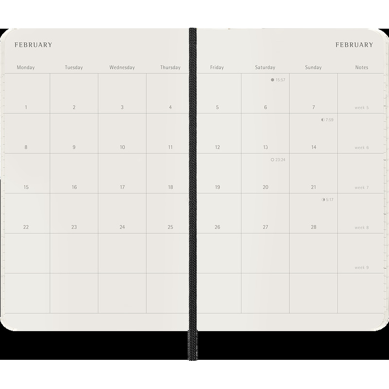 Classic Soft 12M MonthNote Pocket Sort 2027 - Billede 5