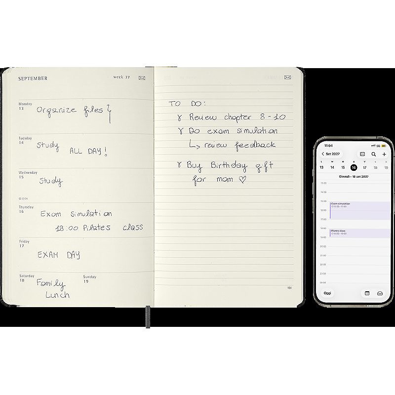 Smart Digital Planner 12M Week Note Large Sort 2027 - Billede 4