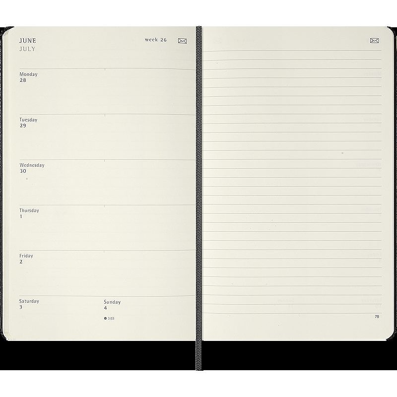 Smart Digital Planner 12M Week Note Large Sort 2027 - Billede 5