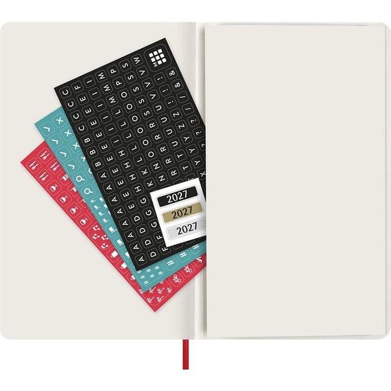 Classic Soft 12M Week Note Large Rød 2027 - Billede 3