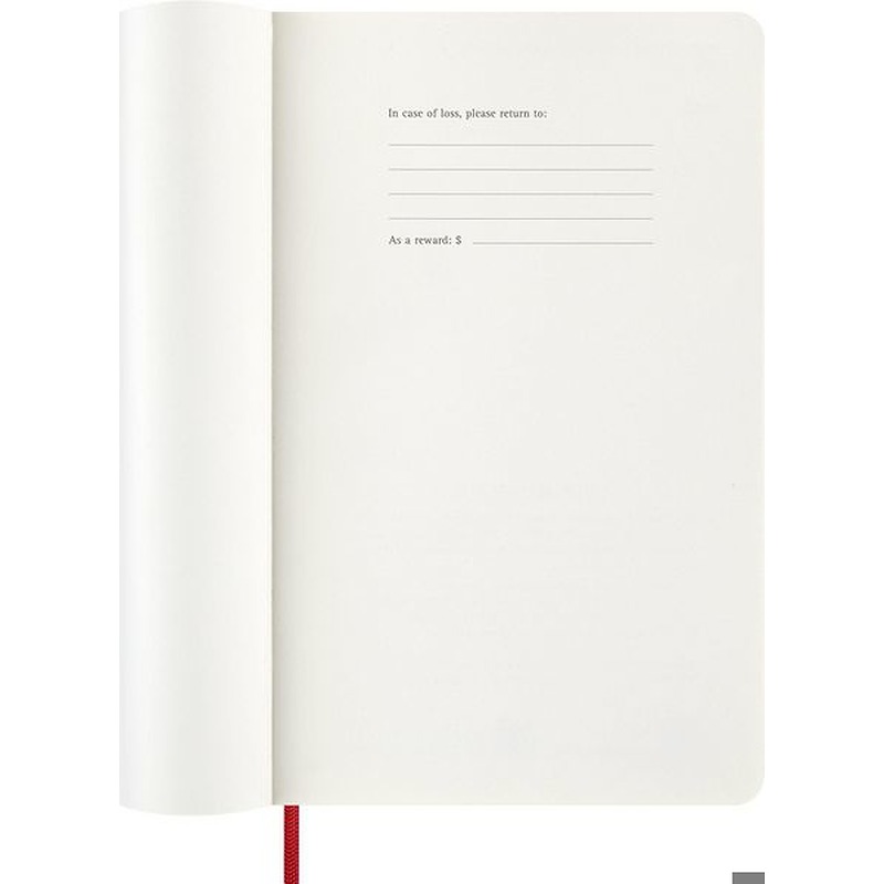 Classic Soft 12M Week Note Large Rød 2027 - Billede 4