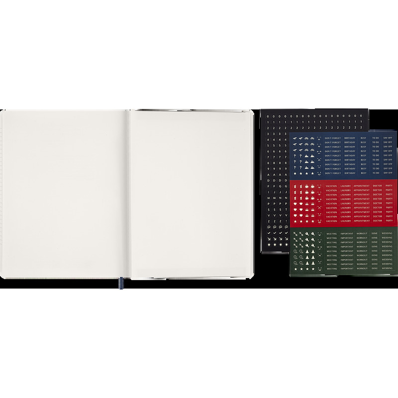 Essential Planner Weekly Vertical XXL Sapphire Blue 2027 - Billede 9