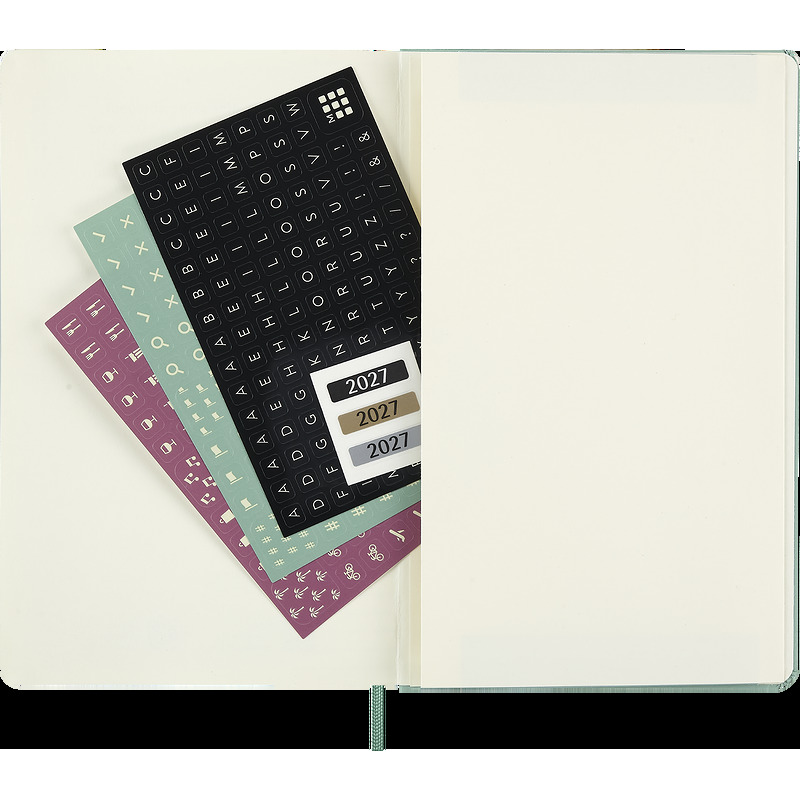 Classic Hard 12M Week Note Large Sage Green 2027 - Billede 3