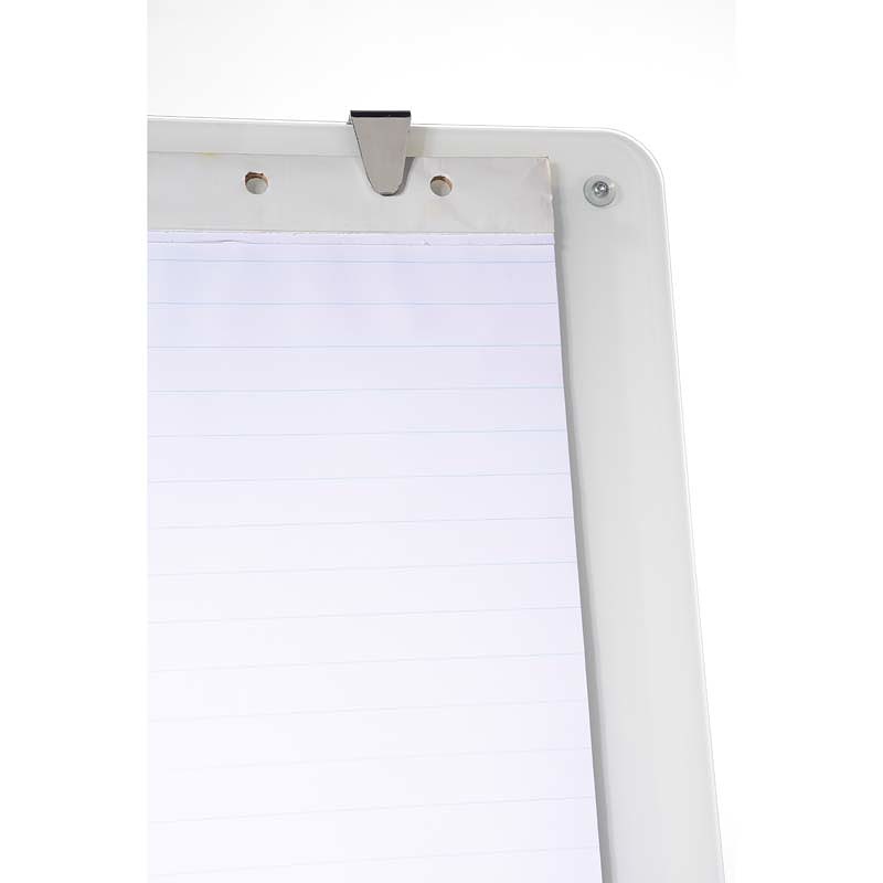 Glastavle Flipover 106x75cm Magnetisk Hvid - Billede 4