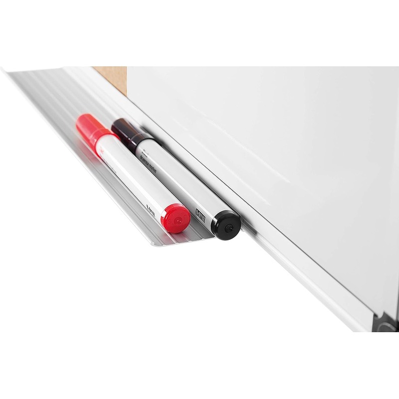 Opslagstavle Kombi Whiteboard/Kork 120x90cm - Billede 4