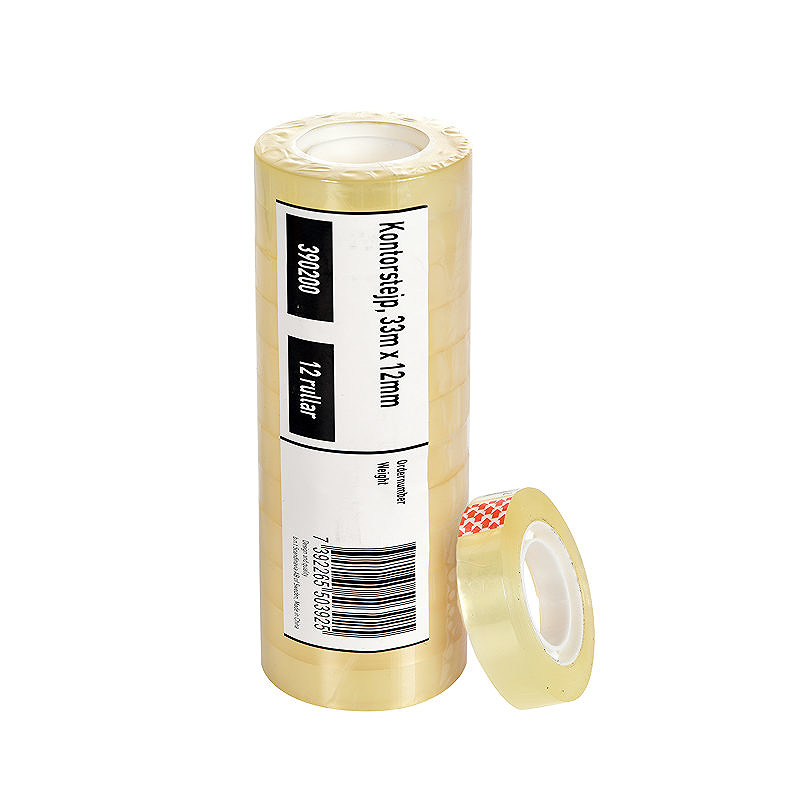 Kontortape 33m x12mm PP - Billede 2