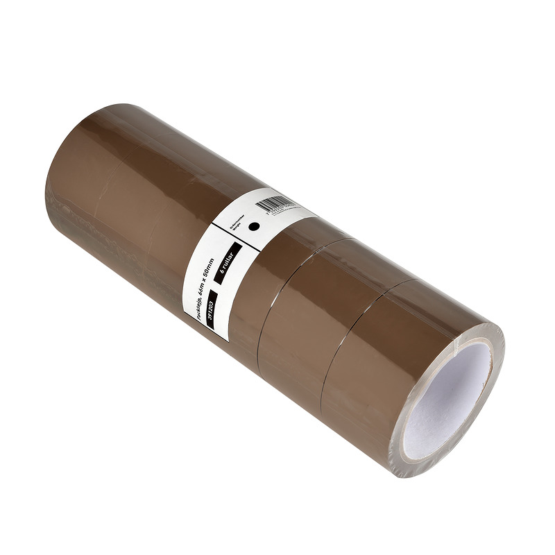 Pakketape 66mx50mm Brun PP - Billede 3