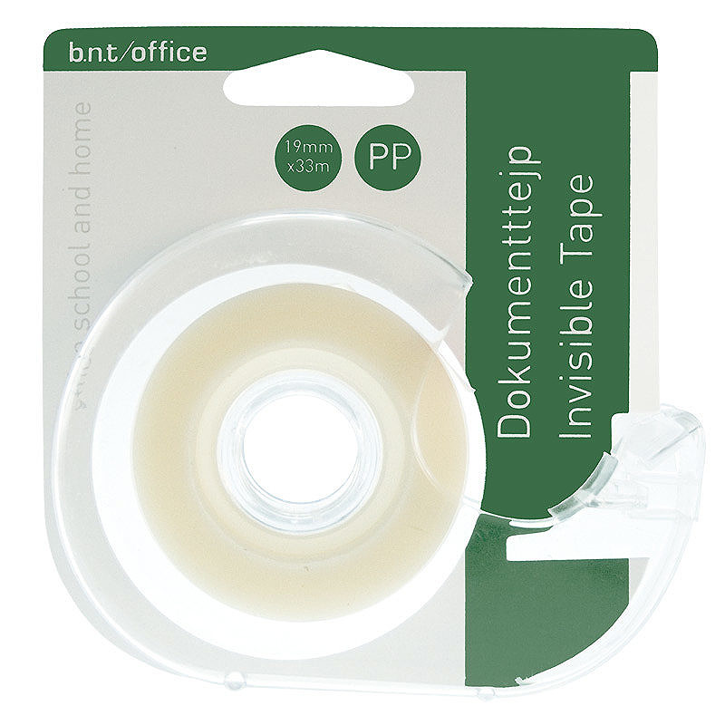 Dokumenttape 33m x 19mm Blister