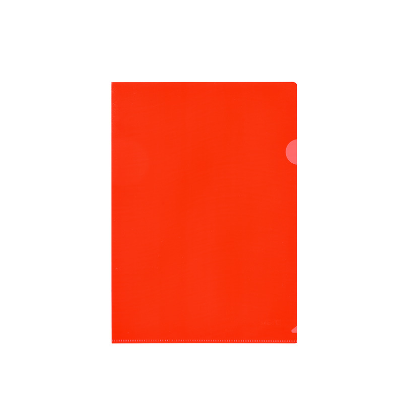Wera Aktmappe A4 110 Mikron 100 Pack Orange Peel Rød - Billede 2