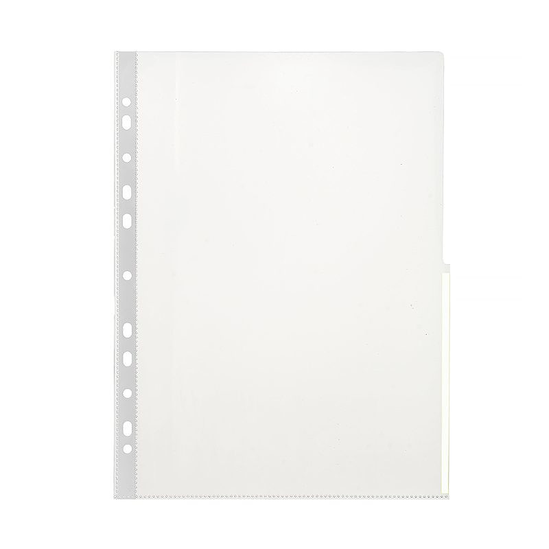 Signallomme A4 PP 105 Micron 100 Pakke Hvid - Billede 3