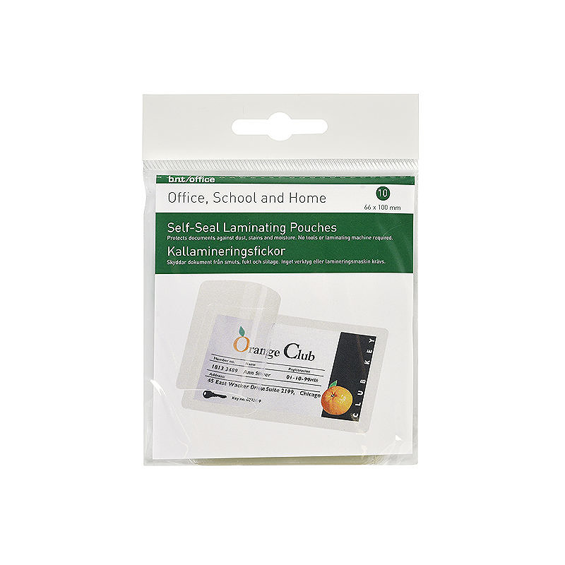 Wera Kallamineringlommer 54x86mm 10 Pack