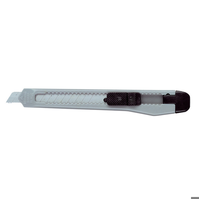 Grippie Hobbykniv 9mm Låsbar Grå - Billede 3