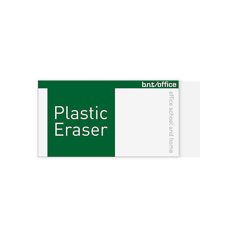 Viskelæder 60x26x10mm Hvid 2 Pakke - Billede 2