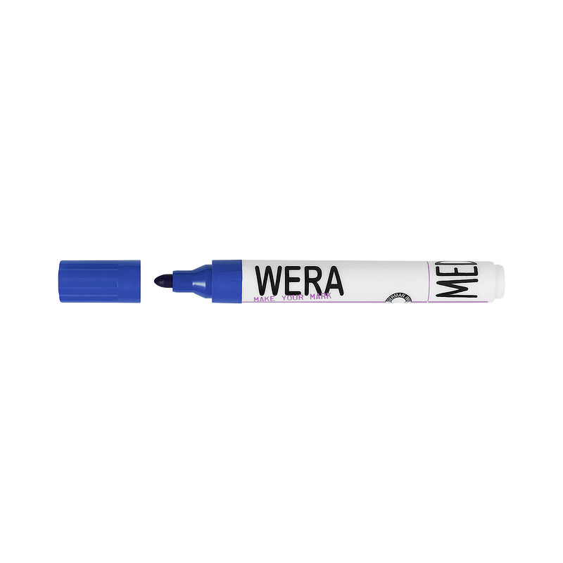 Wera Permanent Marker 1-3mm Blå - Billede 2