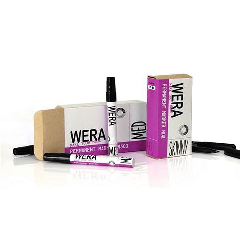 Wera Permanent Marker 1-4mm Grøn - Billede 4
