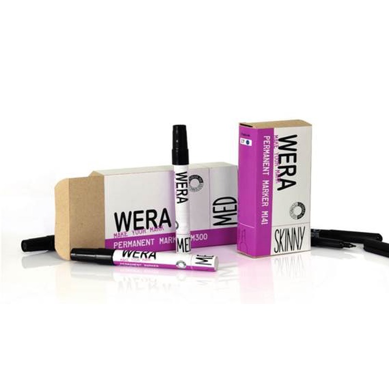 Wera Permanent Marker 2-10mm Sort - Billede 4