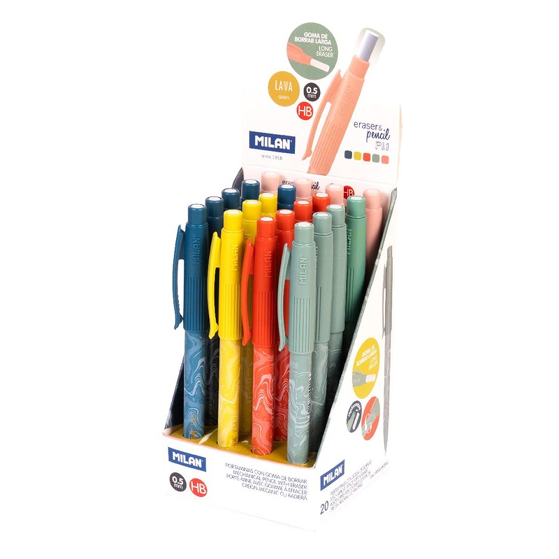 MILAN Lava Mekanisk Blyant 05 20 stk. Display