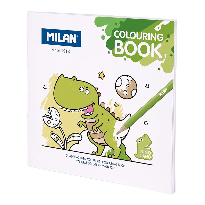 MILAN Malebog Dinosaurer - Billede 6