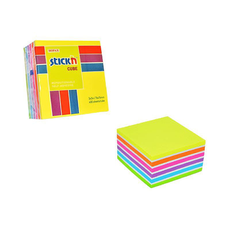 Neon Kube FSC 76x76 400 Ark Gul - Billede 5
