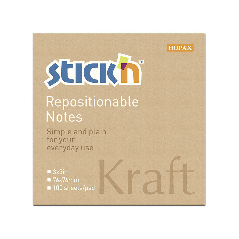 Notesblok 76x76, stickynotes - Billede 3