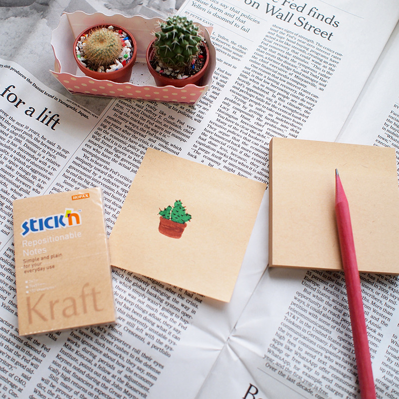 Notesblok 76x76, stickynotes - Billede 4