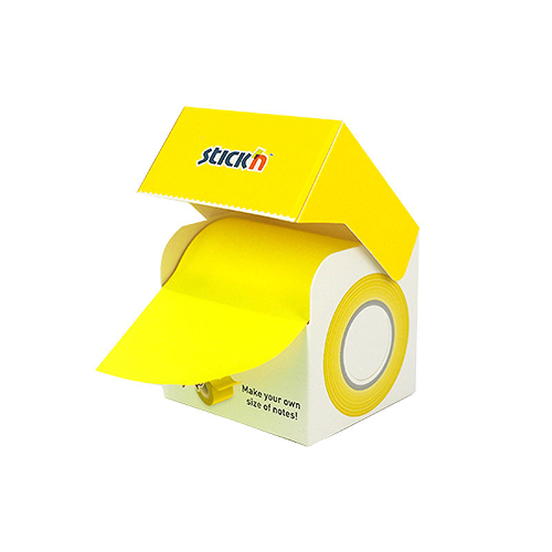 Note Roll Extra Sticky FSC 50mmx10m Neon Gul