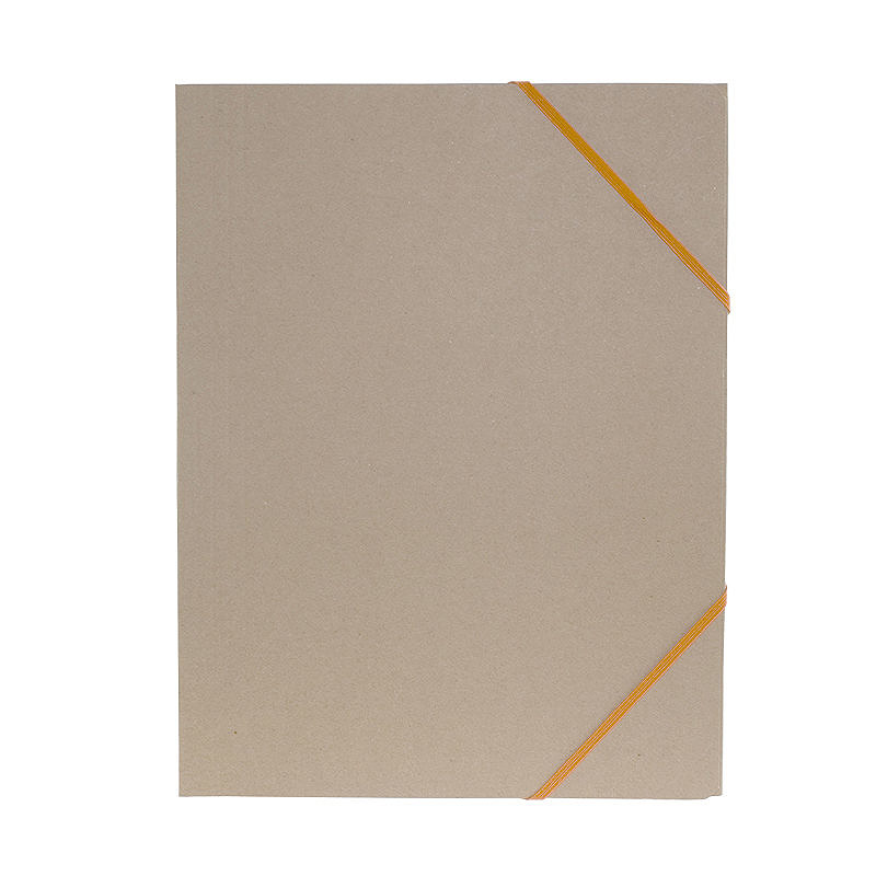 Elastikmappe Pap Natur Orange