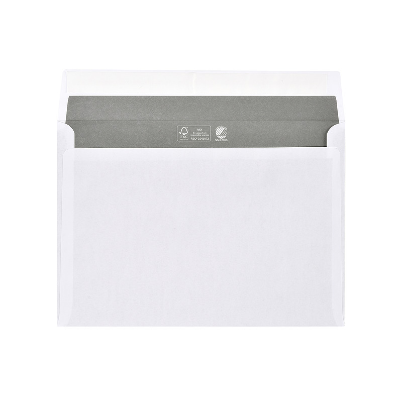 Kuverter C5 med Rude Peel & Seal 500 stk Hvide - Billede 4