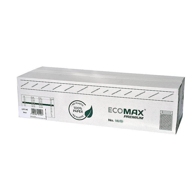 Grippie Polstret Kuvert Eco 14/D 180x265 100 Pakke Kraft - Billede 2