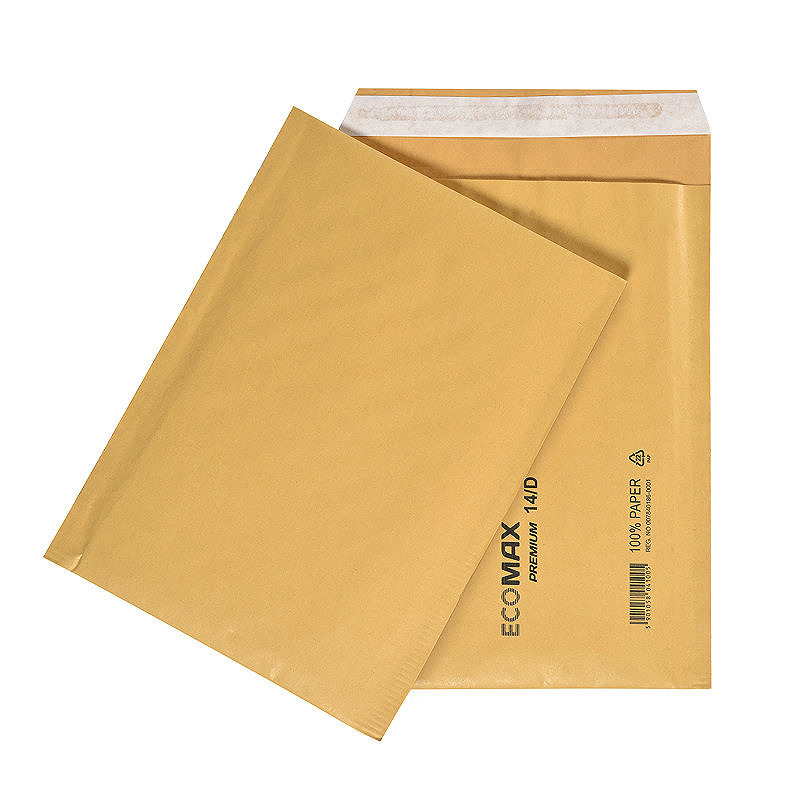 Grippie Polstret Kuvert Eco 14/D 180x265 100 Pakke Kraft - Billede 4