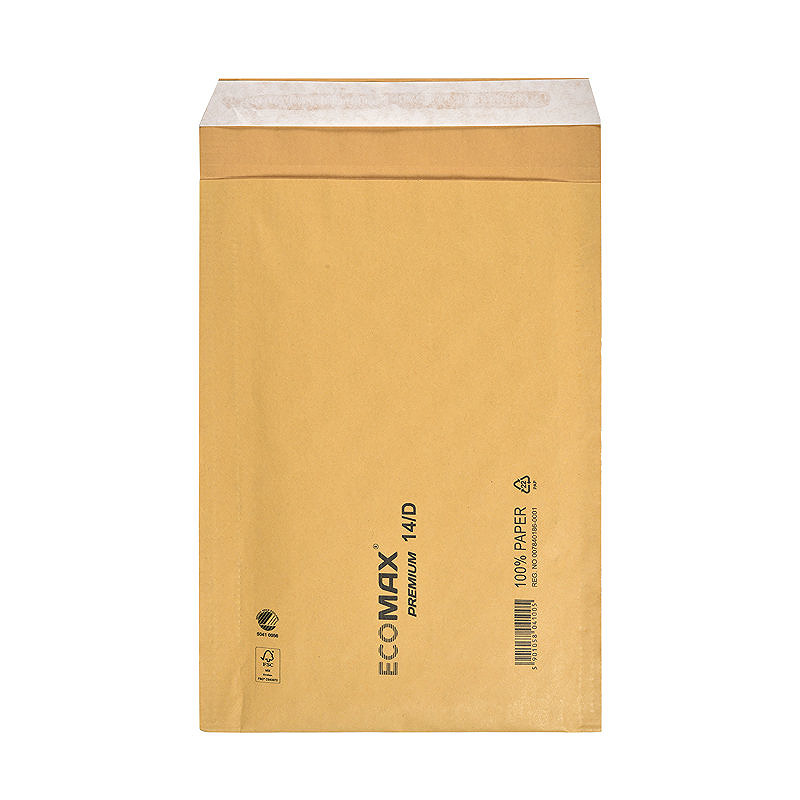 Grippie Polstret Kuvert Eco 14/D 180x265 100 Pakke Kraft - Billede 6