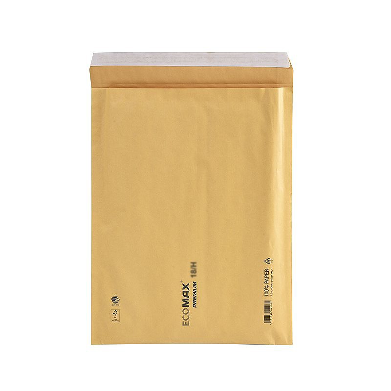 Grippie Polstret Kuvert Eco 19/I 300x445 50 Pakke Kraft - Billede 2