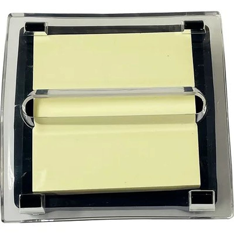 Dispenser Z-notesblok 76x76 100 ark Pastel Gul