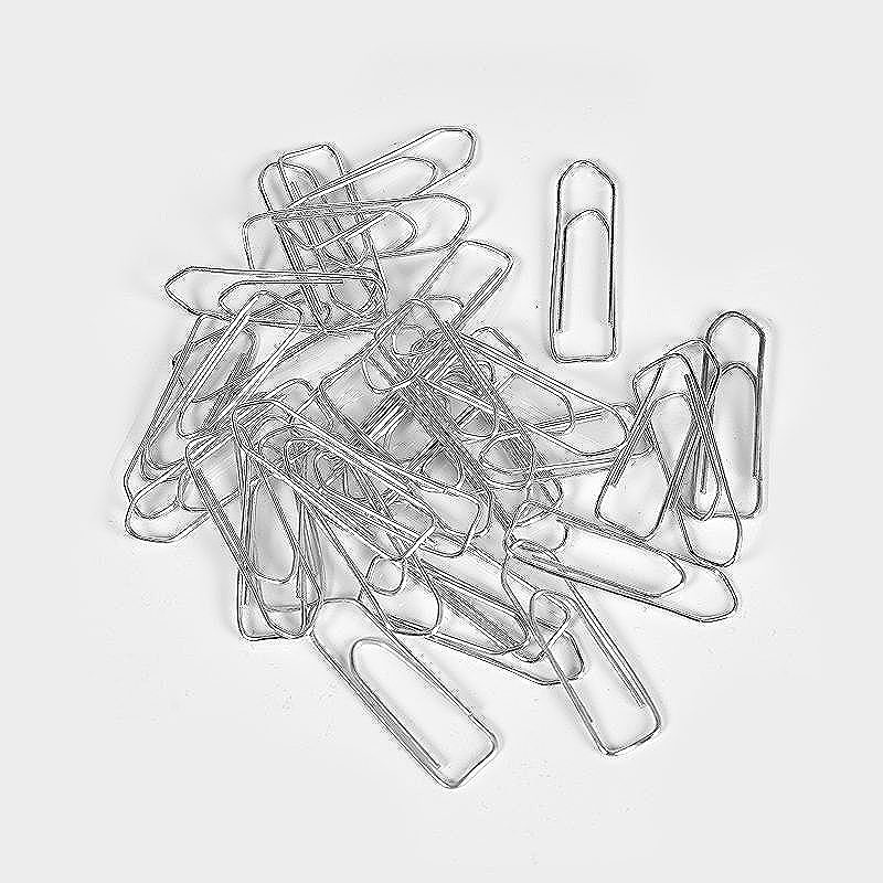 Clips 32mm 100 Pakke Sølv