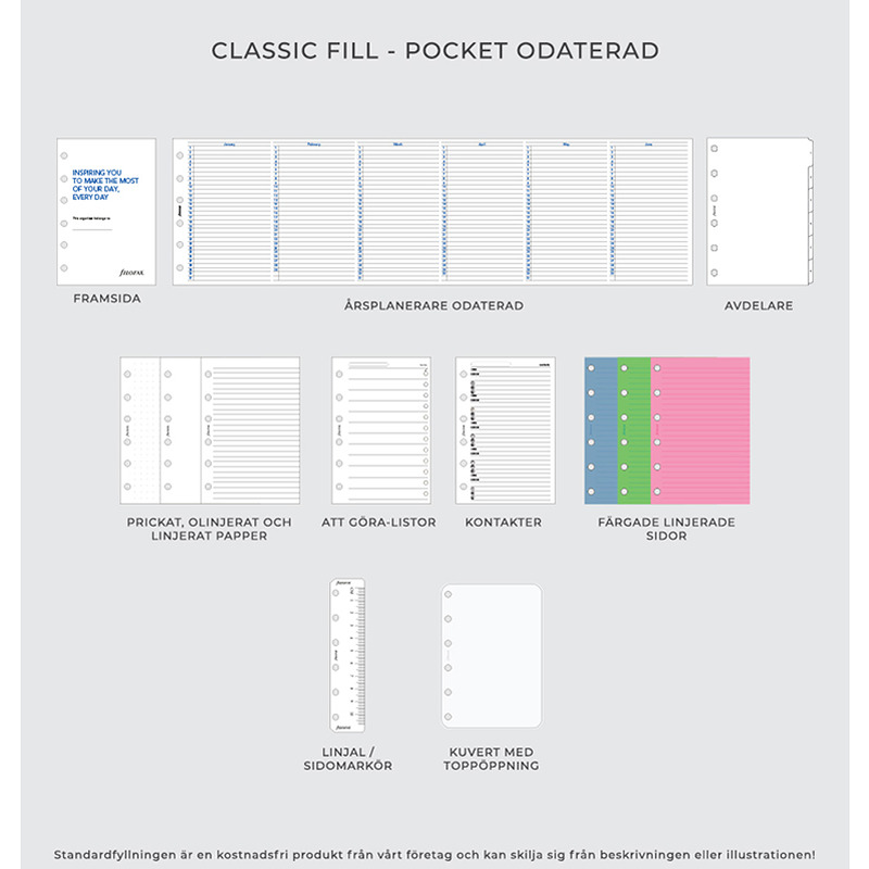 Filofax Systemkalender Malden Pocket Burgundy