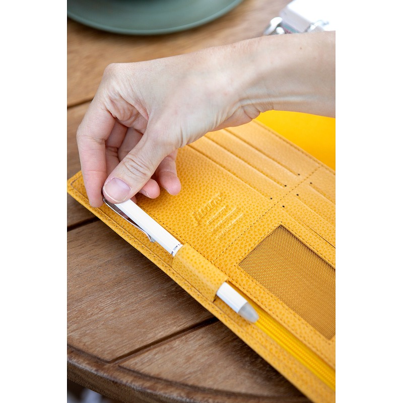 Filofax Finsbury Ringbind A5 Gul