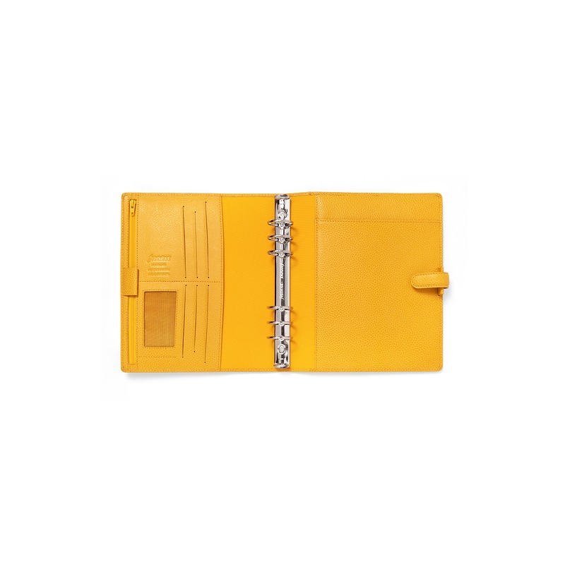 Filofax Finsbury Ringbind A5 Gul - Billede 3