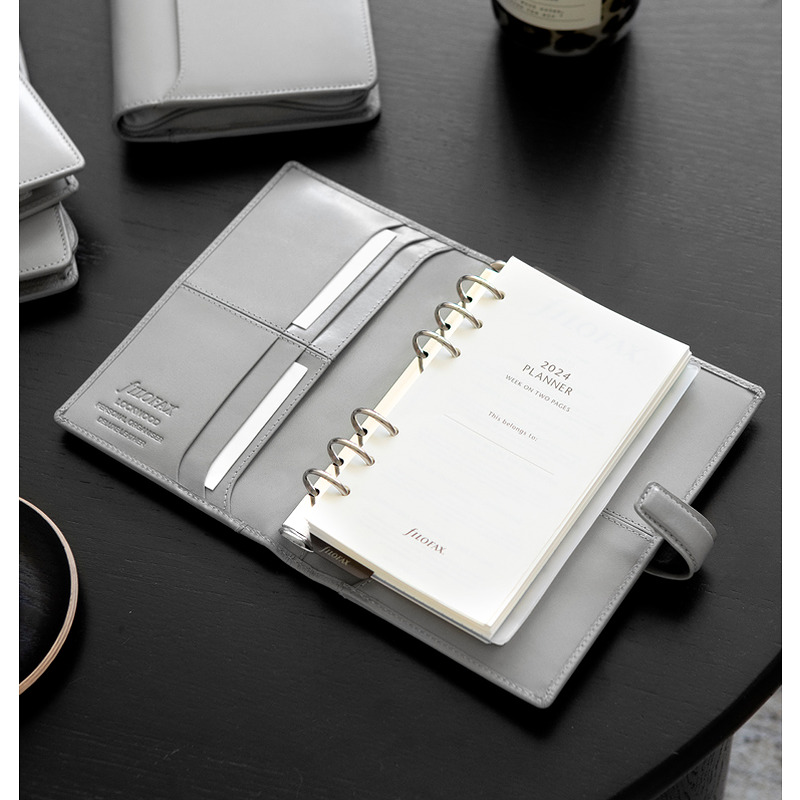 Filofax Systemkalender Lockwood Personal Concrete - Billede 3