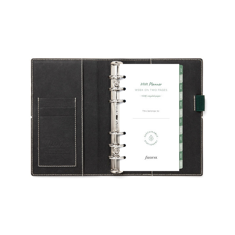 Filofax Eco Essential Personal  Systemkalendere Askegrå - Billede 2