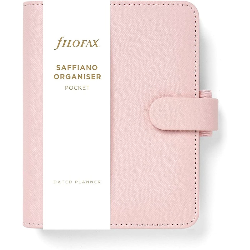 Filofax Saffiano Systemkalender Pocket Blush - Billede 3