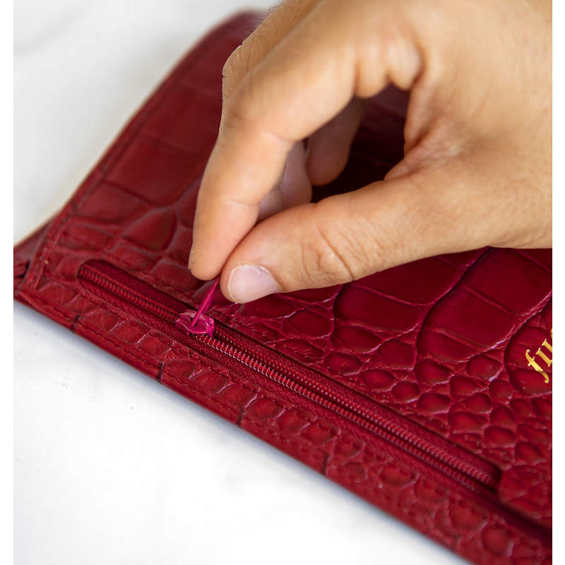 Filofax Systemkalender Classic Croc A5 Cherry