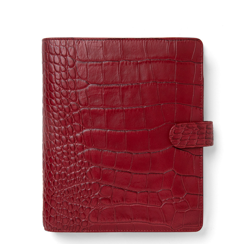 Filofax Systemkalender Classic Croc A5 Cherry - Billede 7