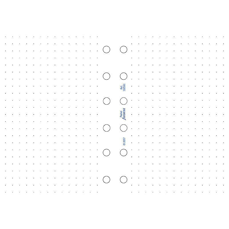 Pocket Noteark Dotted Hvide