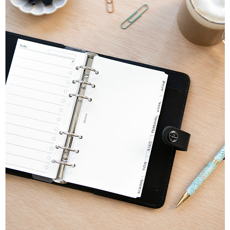 Filofax Register Personal 6 Faner Hvid - Billede 2