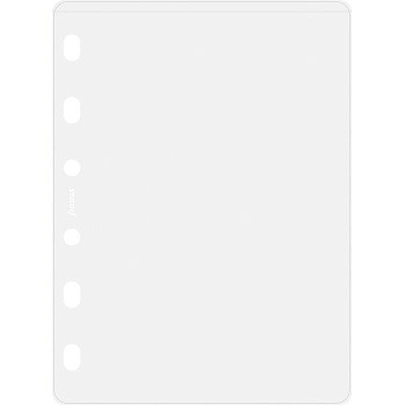 Pocket Plastlomme Topåbning Transparent